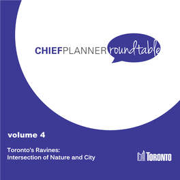 Chief Planner Roundtable Volume 4