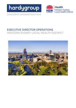 Executive Director Operations Western Sydney Local Health District