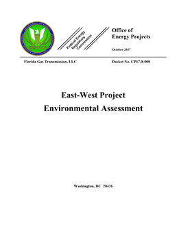 East-West Project Environmental Assessment