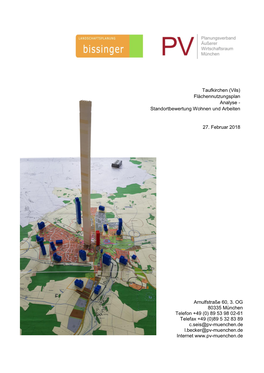 1 Taufkirchen (Vils) Flächennutzungsplan Analyse