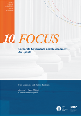 Corporate Governance and Development— an Update