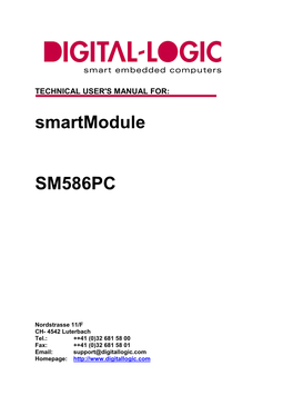 Smartmodule SM586PC
