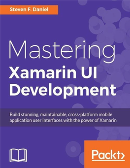 Mastering Xamarin UI Development Table of Contents