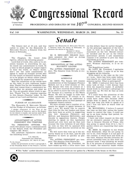 Senate Section