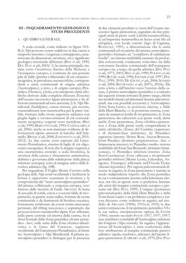 Le Note Illustrative Del Monte Cervino Della Carta Geologica Di Italia