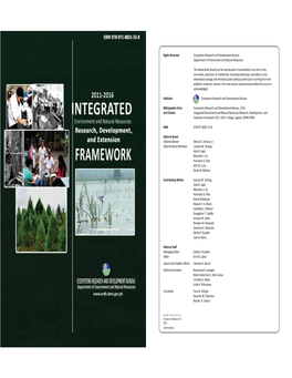 Download RDE Framework 2011-2016.Pdf