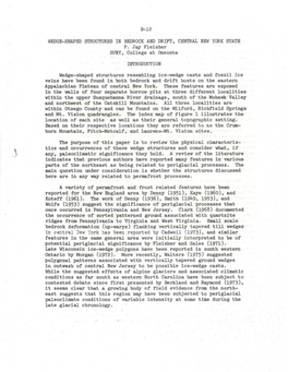 The Work of Denny (1936), Smith (1949, 1953), and Wolfe (1953) Suggest the Significance of Periglacial Processes That Once Occurred in Pennsylvania and New Jersey