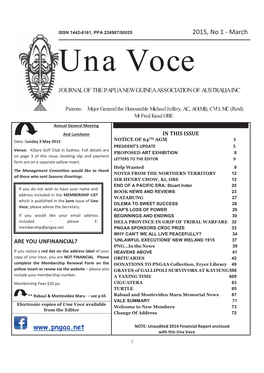 March Una Voce