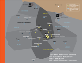 Cigéo Et Les Installations Satellites Liées Aux Acteurs Du Nucléaire Jusqu’À Début 2017