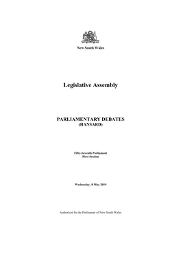 Parliamentary Debates (Hansard)