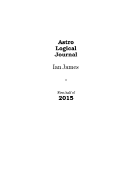 Astro Logical Journal