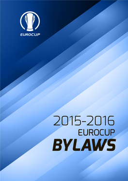 Eurocup Bylaws