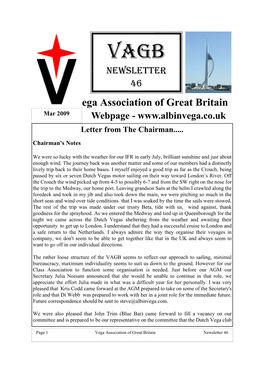 The Vega Association of Great Britain