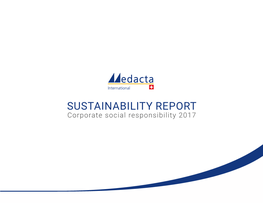 2017 Sustainability Report