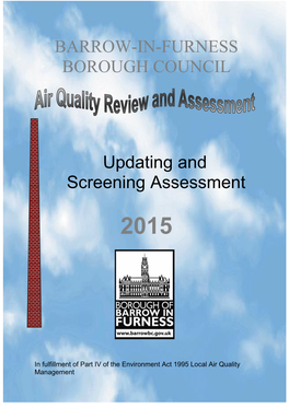 Updating and Screening Assessment 2015