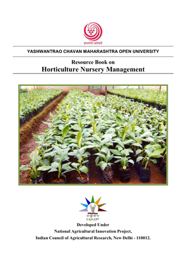 Horticulture Nursery Management