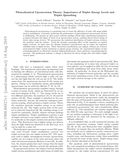 Photochemical Upconversion Theory: Importance of Triplet Energy Levels and Triplet Quenching