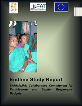 Endline Study Report SANKALPA: Collaborative Commitment for Participatory and Gender Responsive Budgets Contents List of Abbreviations