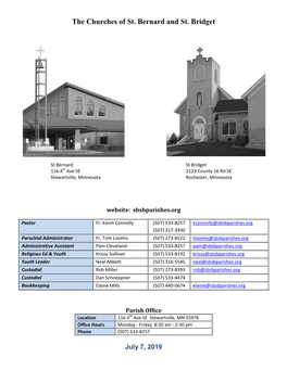 The Churches of St. Bernard and St. Bridget