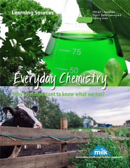 Everyday Chemistry Why Is It Important to Know What We Eat?