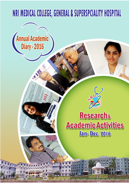 Research & Academic Activities 2016