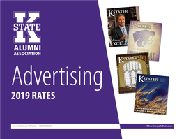 K-Stater Magazine Advertising Rate Sheet