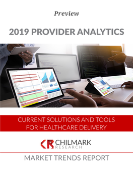2019 Provider Analytics