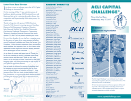 ACLI Capital Challenge