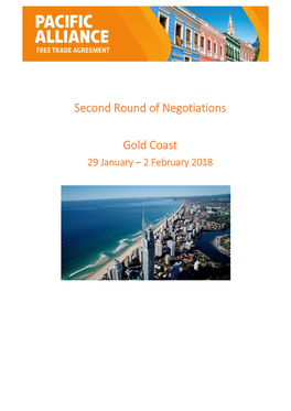 Second Round of Negotiations Gold Coast