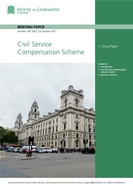 Civil Service Compensation Scheme (CSCS) 3