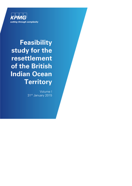 Feasibility Study for the Resettlement of the British Indian Ocean Territory