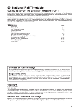 Penalty Fares Penalty Fares Are Charged by Train Companies at Some Stations and on Some Trains