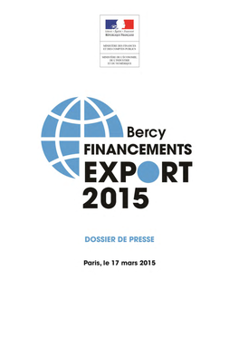 Bercy Financement Export 2015