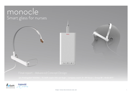 Monocle Smart Glass for Nurses