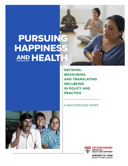 Pursuing Happiness Health