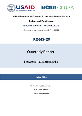 Regis-Er Quarterly Report Jan