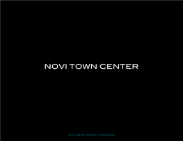 Novi (Metro Detroit), Michigan Novi the Jewel of Detroit