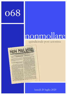 068 Nonmollare [20 Luglio 2020]