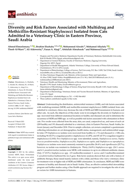 Diversity and Risk Factors Associated with Multidrug and Methicillin