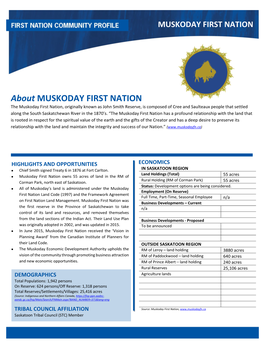 Muskoday First Nation