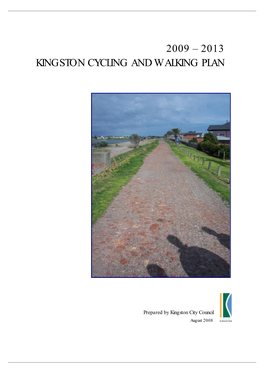2009 – 2013 Kingston Cycling and Walking Plan