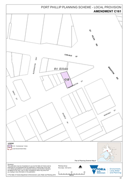 Port Phillip Planning Scheme - Local Provision Amendment C161