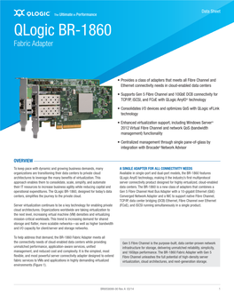 Qlogic BR-1860 Fabric Adapter