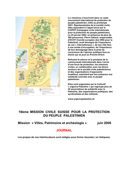 Villes, Patrimoine Et Archéologie » Juin 2006