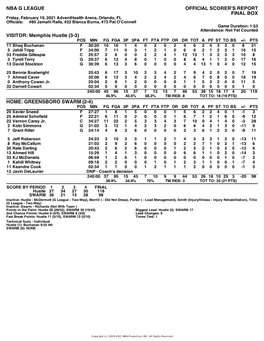 Box Score Hustle