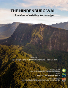 The Hindenburg Wall. a Review of Existing Knowledge