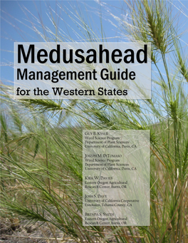 Medusahead Management Guide for the Western States