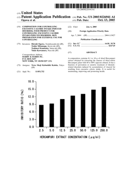 (12) Patent Application Publication (10) Pub. No.: US 2005/0226941A1 Ogawa Et Al