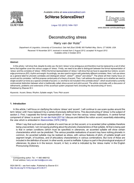 Deconstructing Stress.Pdf