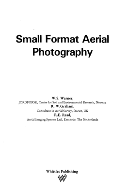 Small Format Aerial Photography